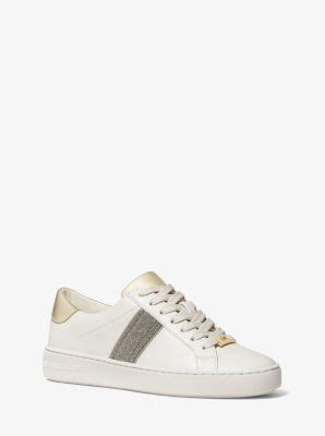 michael kors irving stripe sneaker